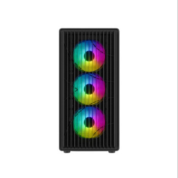 Ant Esports Zen Air 360 Mid Tower Gaming Cabinet - Black