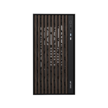 Ant Esports Zen Wood C3 Mid Tower Gaming Cabinet - Black