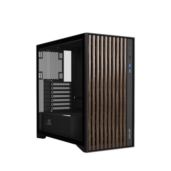 Ant Esports Zen Wood C3 Mid Tower Gaming Cabinet - Black