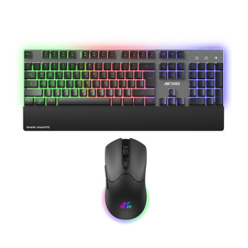 Ant Esports KM550 PRO Wireless Gaming Keyboard and Mouse Combo - Black Ant Esports KM550 PRO Wireless Gaming Keyboard and Mouse Combo - Black