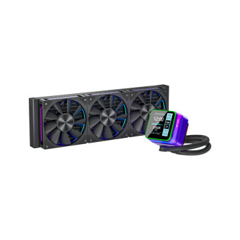 Ant Esports Glacius 360D ARGB AIO Liquid CPU Cooler - Black
