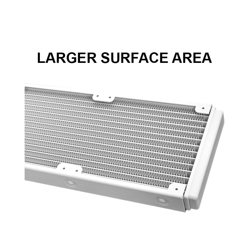 Ant Esports ICE-240 ARGB CPU Liquid Cooler - White