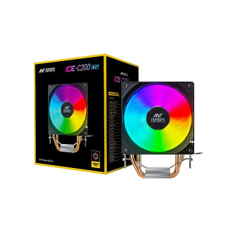 Ant Esports ICE-C200 V2 Rainbow LED CPU Air Cooler