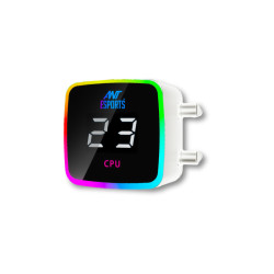 Ant Esports ICE-Glow 240 ARGB CPU Liquid Cooler - White Ant Esports ICE-Glow 240 ARGB CPU Liquid Cooler - White