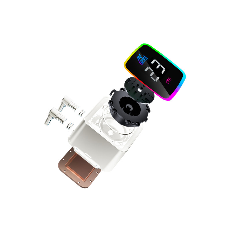 Ant Esports ICE-Glow 360 ARGB CPU Liquid Cooler - White