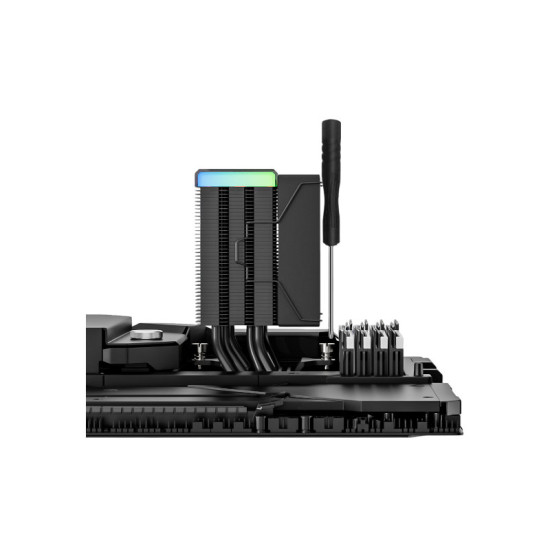 Ant Esports V4 Digital ARGB Air CPU Cooler - Black Ant Esports V4 Digital ARGB Air CPU Cooler - Black