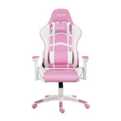 Ant ESports 9077 Ergonomic Gaming Chair - White-Pink