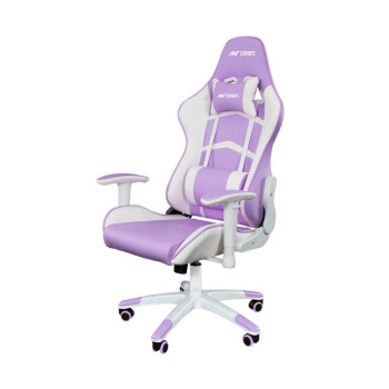 Ant ESports 9077 Ergonomic Gaming Chair - White-Purple