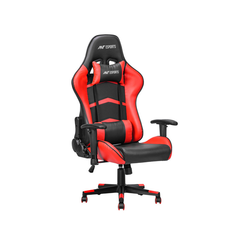 Ant ESports 9077 Ergonomic Gaming Chair - Black-Red