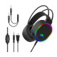 Ant Esports H1000 Wired Gaming Headset with Mic & RGB Light