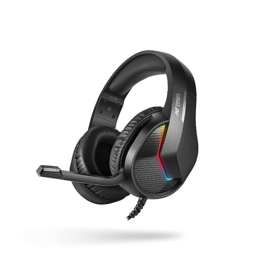 Ant Esports H1100 Pro RGB Wired Gaming Headset -Black