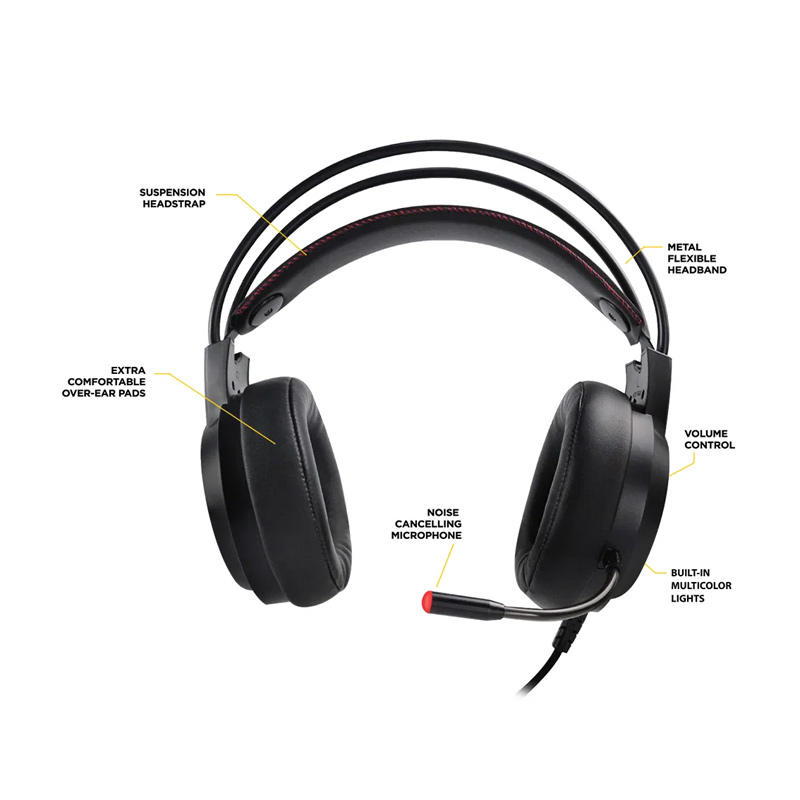 Ant Esports H707 HD RGB Wired Gaming Headset