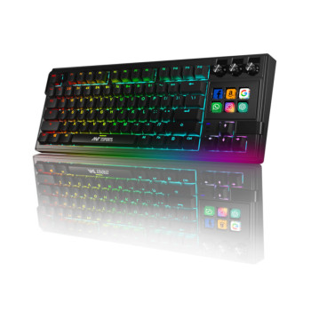 Ant Esports Apex 400 Wired AI Hybrid RGB Stream Deck Mechanical Keyboard