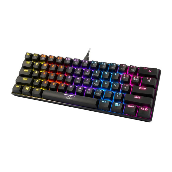 Ant Esports MK1200 Mini Wired Mechanical Gaming Keyboard with Multicolour LED
