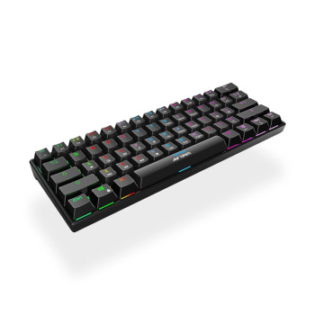 Ant Esports MK1300 V2 Mini Mechanical RGB Gaming Keyboard with Blue Switches – Black