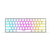 Ant Esports MK1500 Mini Wireless Membrane Gaming Keyboard with Multicolour Backlit - White