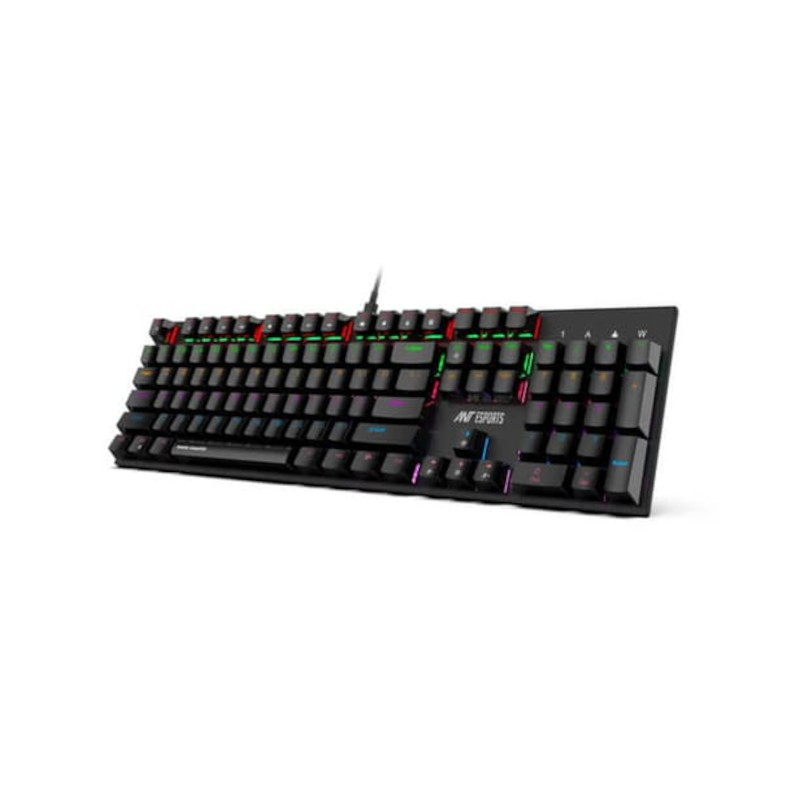 Ant Esports MK3200 V2 Mechanical Backlit Gaming Keyboard with Blue Switches
