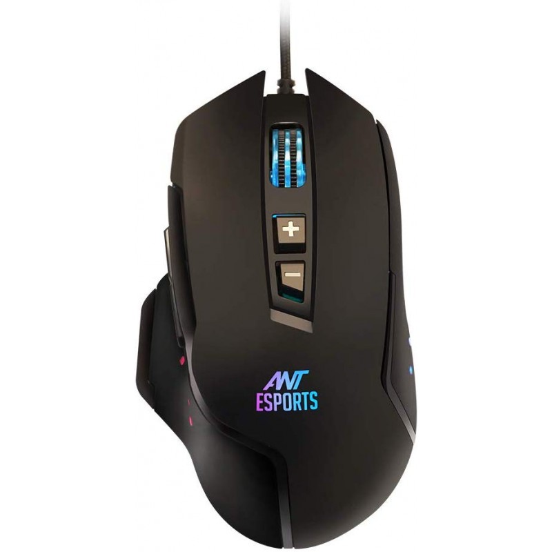 Ant Esports GM300 RGB Wired Gaming Mouse (4800 DPI, Optical Sensor)