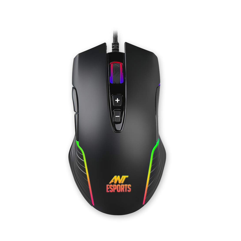 Ant Esports GM500 RGB Wired Gaming Mouse (4000 DPI, Optical Sensor) Ant Esports GM500 RGB Wired Gaming Mouse (4000 DPI, Optical Sensor)