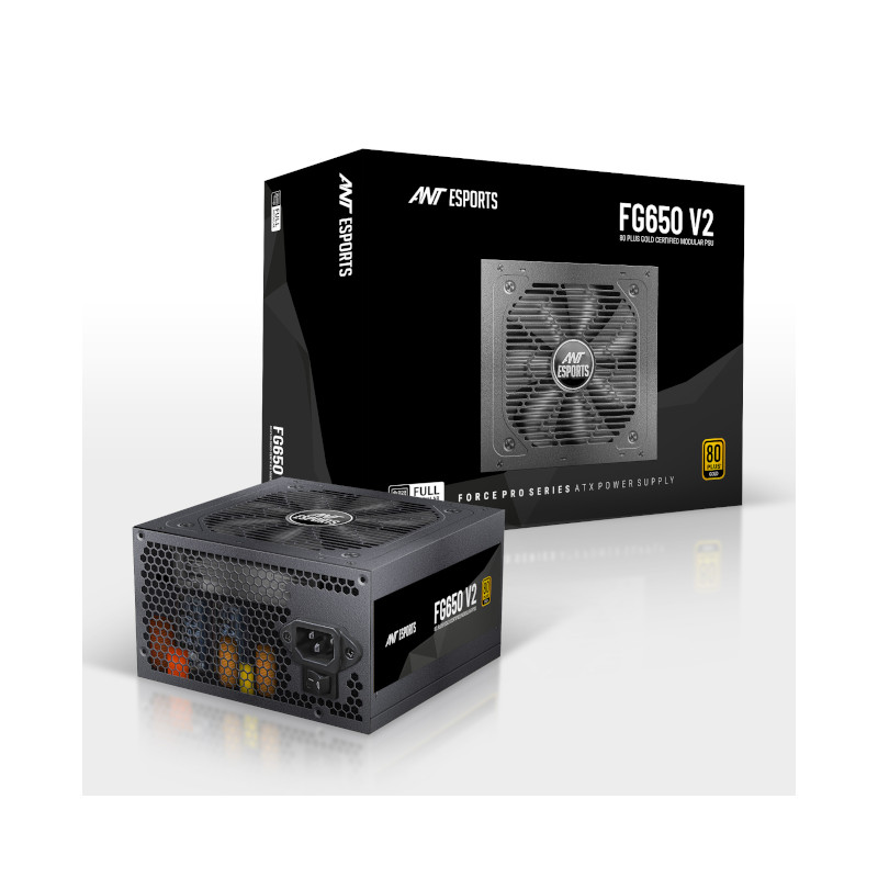 Ant Esports FG650 V2 650W 80 Plus Gold Fully-Modular Power Supply