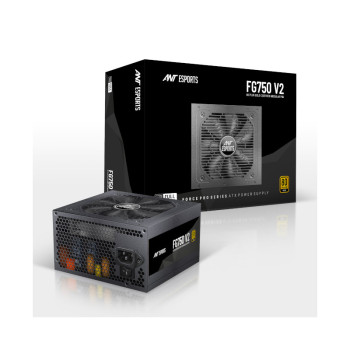 Ant Esports FG750 V2 - 80 Plus Gold Certified 750 Watt Full-Modular Power Supply