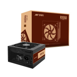 Ant Esports RX550 - 80 Plus Bronze Certified 550 Watt Non-Modular Power Supply