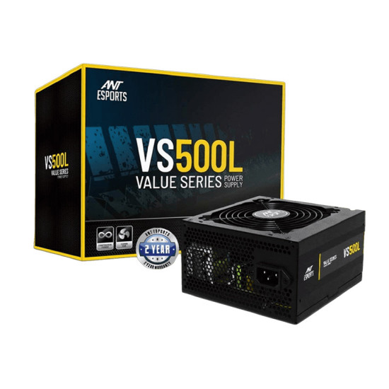 Ant Esports VS500L Value Series Power Supply