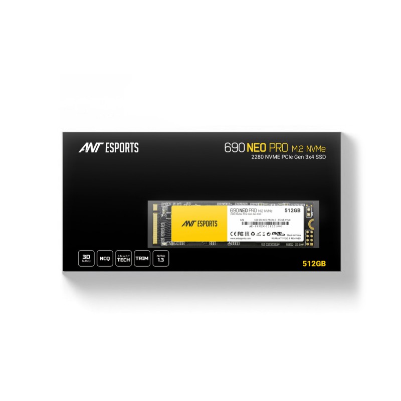 Ant Esports 690 Neo Pro 512GB M.2 SSD