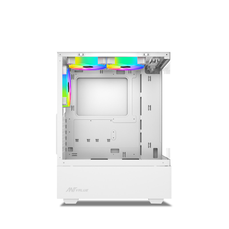 Ant Value CV100 Mid-Tower Gaming Cabinet – White Ant Value CV100 Mid-Tower Gaming Cabinet – White