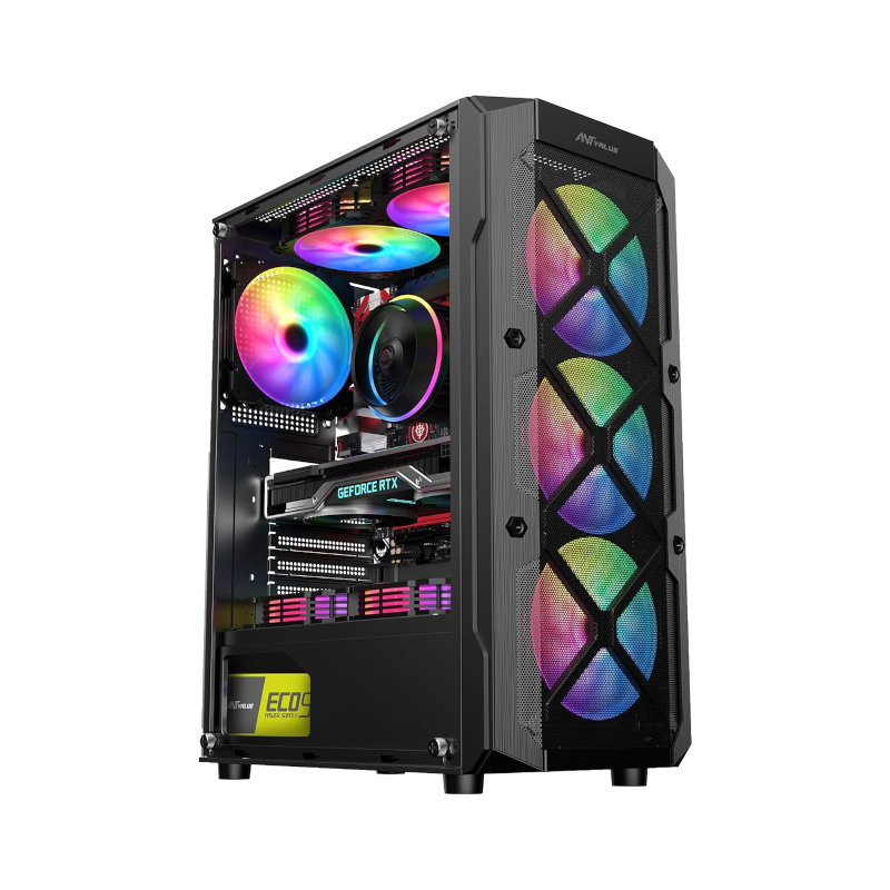 Ant Value VM50 ARGB Mid-Tower Gaming Cabinet