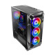 Antec DF600 Flux Gaming Mid-Tower Transparent Side Panel