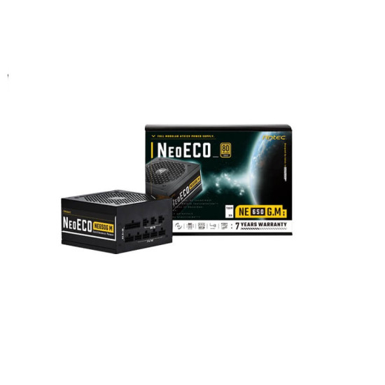 Antec Neo Eco Gold Modular 650 Watt 80 PLUS Gold certified Power Supply