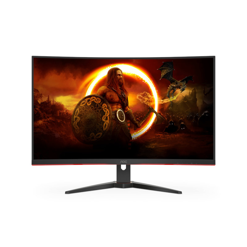AOC C32G2ZE 31.5インチ曲面ゲーミングモニター　湾曲　240Hz AOC C32G2ZE 31.5