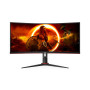 AOC CU34G2XP 34Inch VA 4K WQHD 180Hz Curved Gaming Monitor