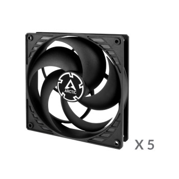 Arctic P14 Cabinet Fan (Pack of 5) - Black