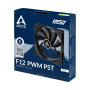 Arctic F12 PWM PST Case Fan (Single) – Black