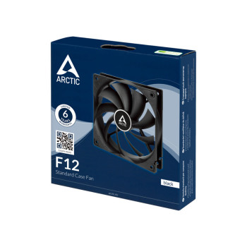 Arctic F12 120mm Standard Case Fan – Black