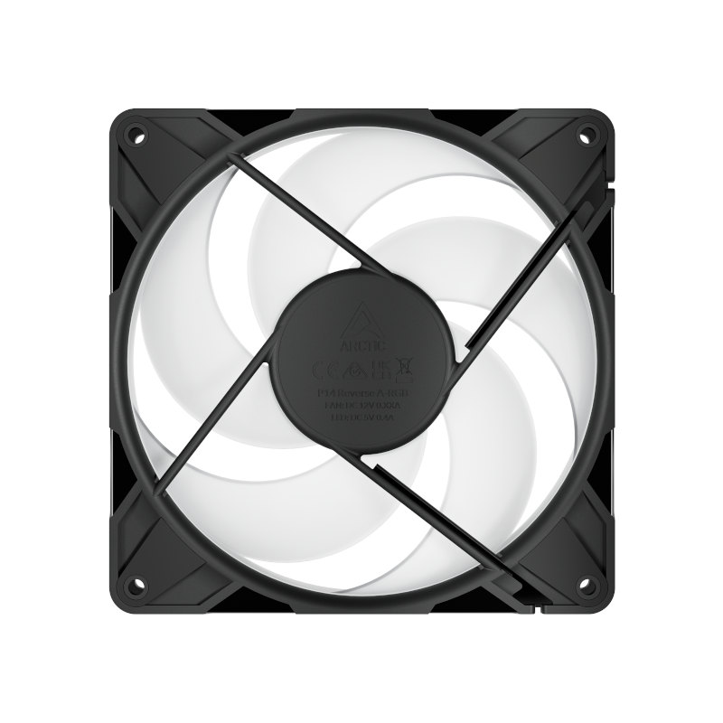 Arctic P14 Pro Reverse A-RGB Cabinet Fan (Triple Pack) - Black