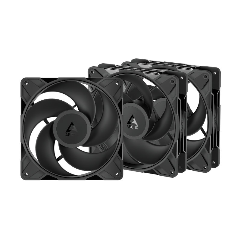 Arctic P14 Pro Reverse Cabinet Fan - Black