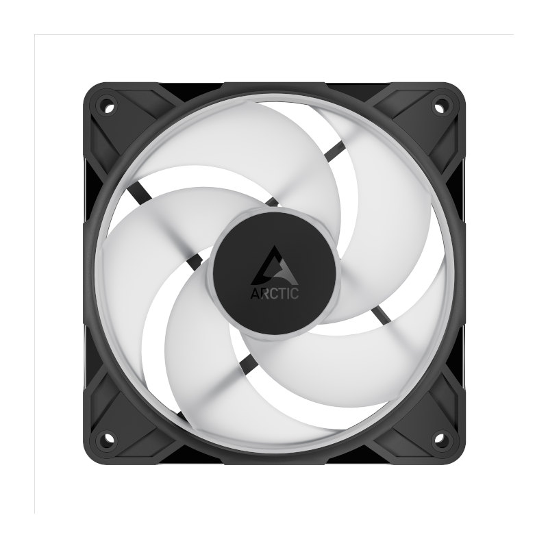 Arctic P12 Pro Reverse A-RGB Cabinet Fan (Triple Pack) - Black