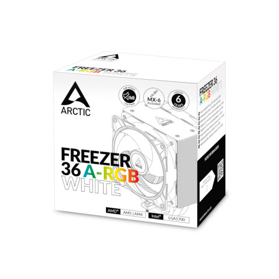 Arctic Freezer 36 A-RGB CPU Cooler - White