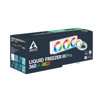 Arctic Liquid Freezer III Pro 360 A-RGB Liquid CPU Cooler - White