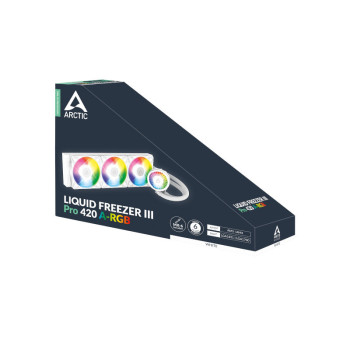 Arctic Liquid Freezer III Pro 420 A-RGB Liquid CPU Cooler - White