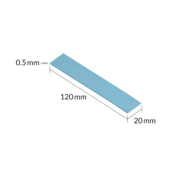Arctic TP-3 120x20x0.5mm Thermal Pad (Four Piece)