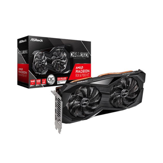 ASRock AMD Radeon RX 6700 XT Challenger D Gaming 12GB OC Edition GDDR6