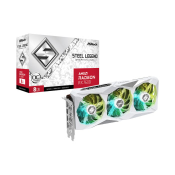 ASRock AMD Radeon RX 7600 Steel Legend OC 8GB GDDR6