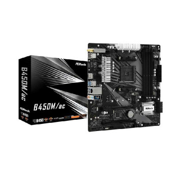 ASRock B450M AC Motherboard