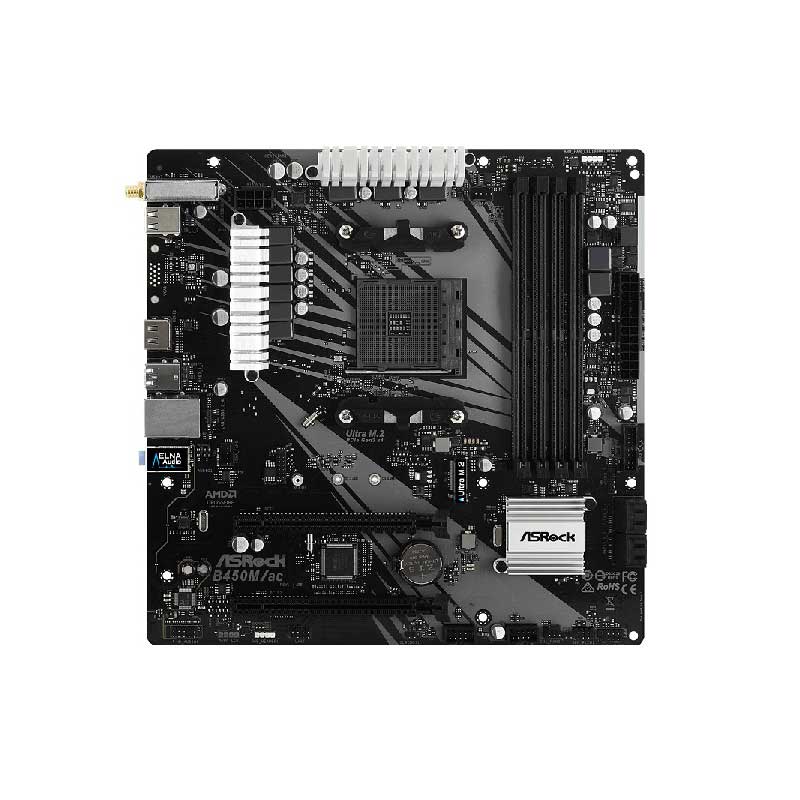 ASRock B450M AC Motherboard