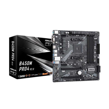 ASRock B450M Pro4 R2.0 Motherboard