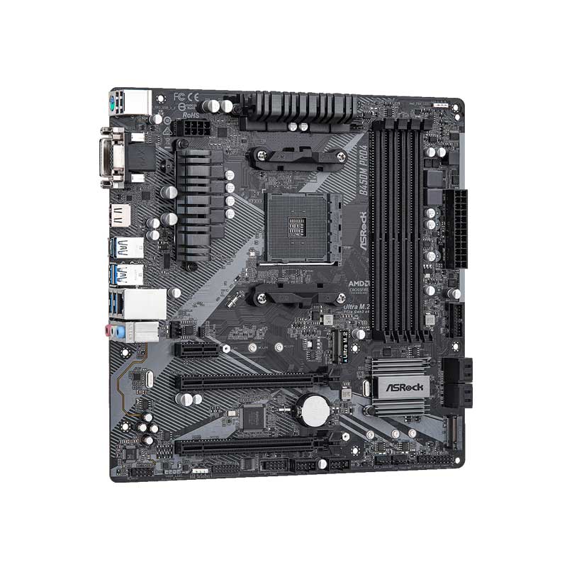 ASRock B450M Pro4 R2.0 Motherboard